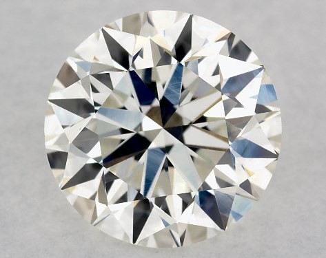 GIA 1.00 Carat H-VS1 Very Good Cut Round Diamond