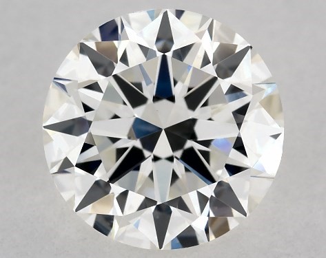GIA 1.00 Carat H-VS1 Very Good Cut Round Diamond
