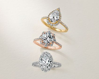 Halo Engagement Rings